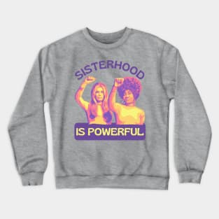 Gloria Steinem and Angela Davis Portrait Crewneck Sweatshirt